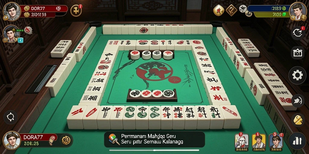 Tampilan gameplay DORA77 yang menawan dan interaktif.