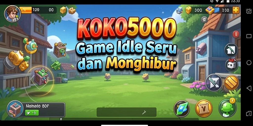 Tampilan gameplay KOKO5000 yang menarik dan mengasyikkan.