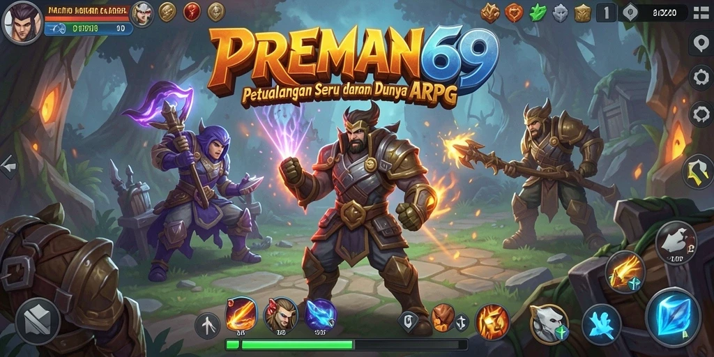 Tampilan gameplay seru dari PREMAN69 dengan aksi mendebarkan.
