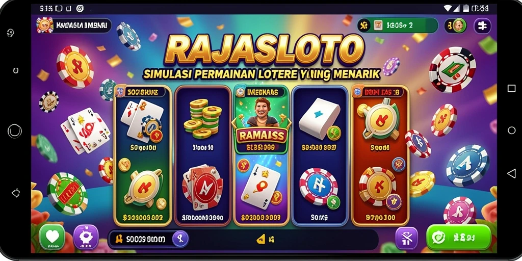 Screenshot gameplay RAJASLOTO menampilkan antarmuka yang menarik dan interaksi seru.