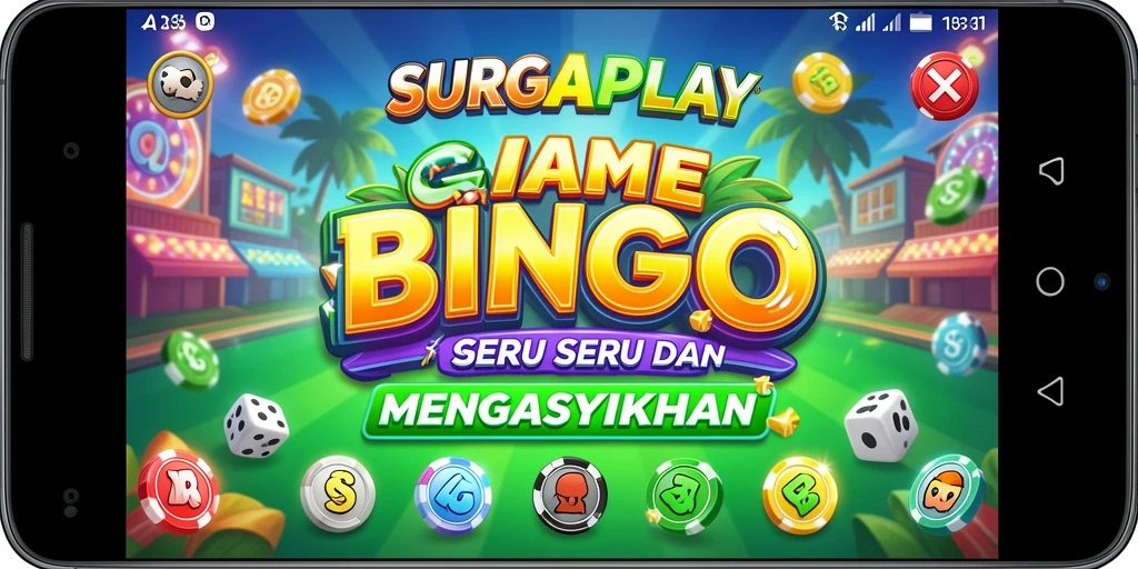 Tampilan gameplay SURGAPLAY yang seru dan penuh warna.