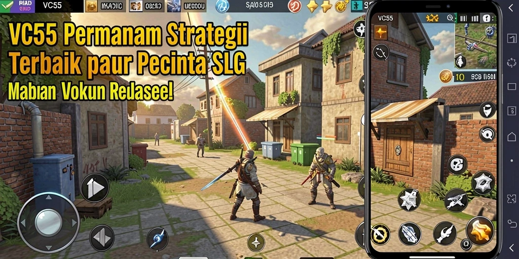 Tampilan gameplay VC55 yang mengasyikkan dan penuh strategi.